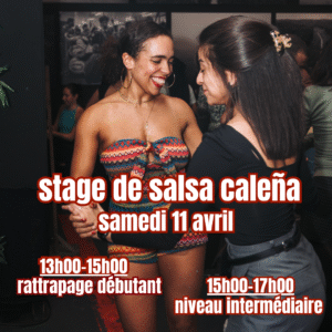 stages de salsa calena 11 avril