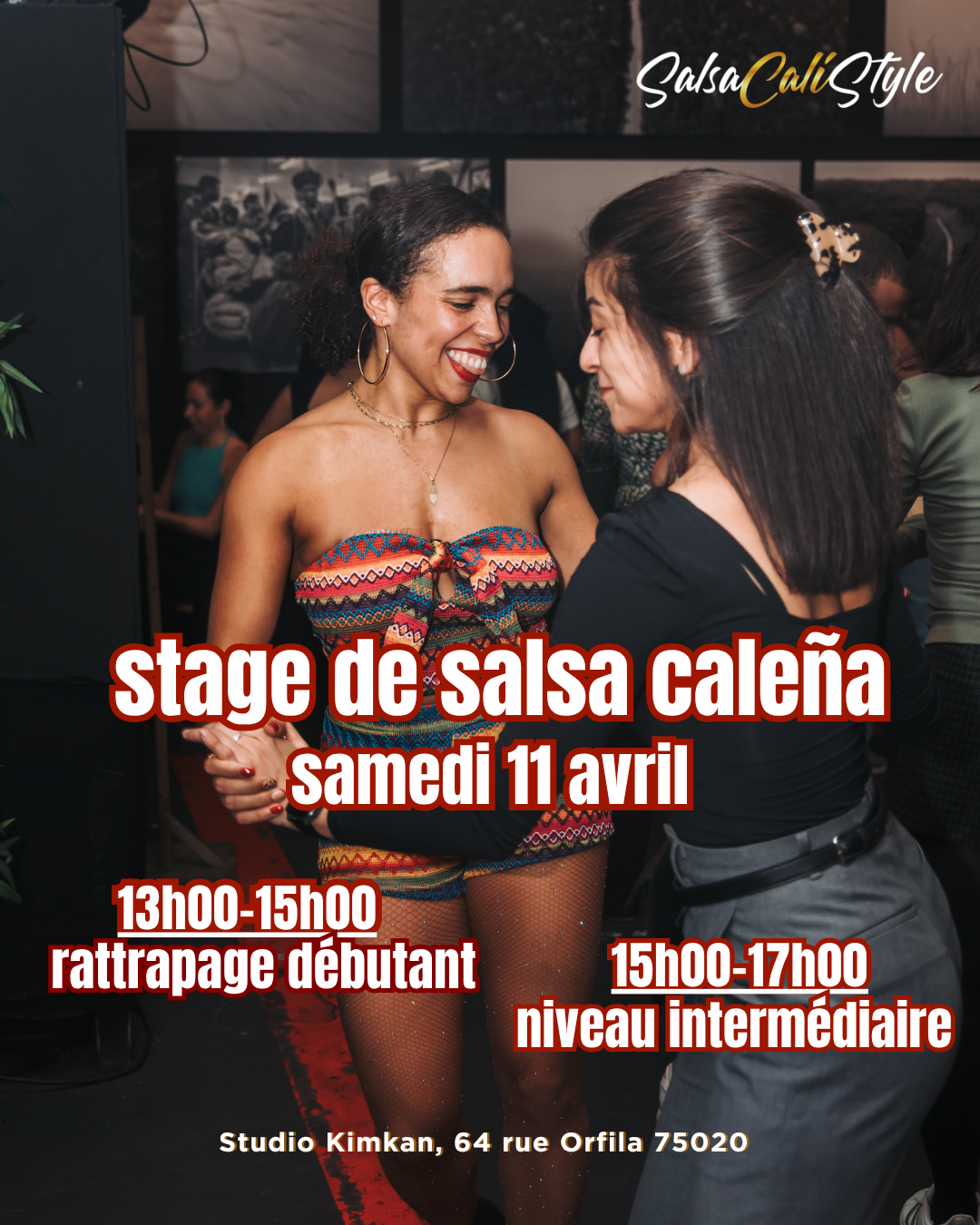 stages de salsa calena 11 avril