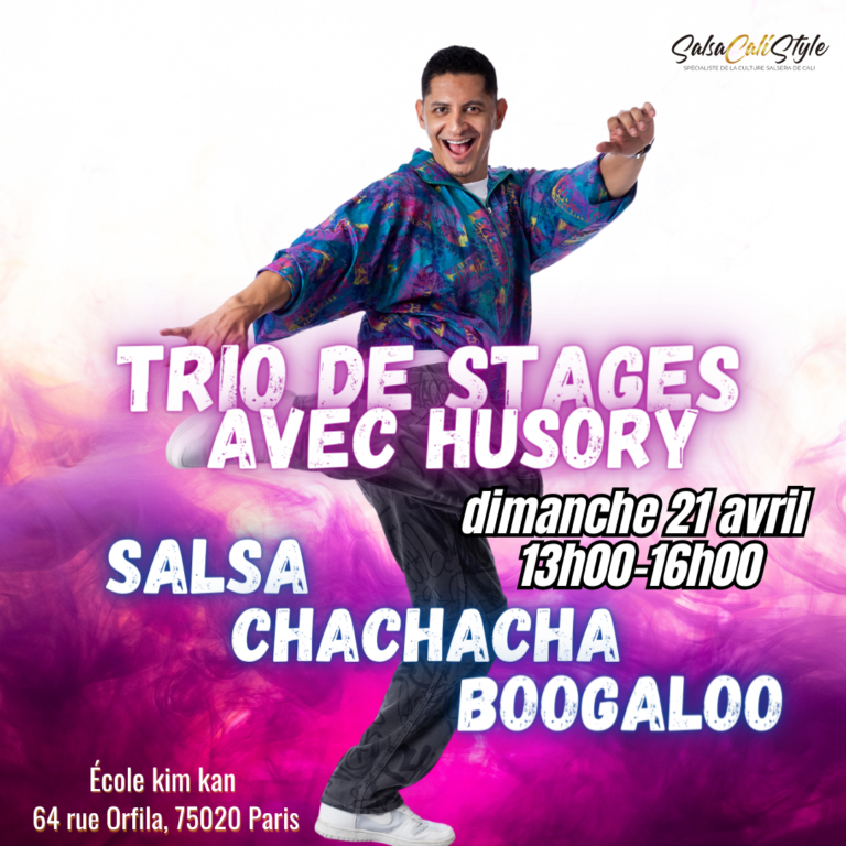 stages salsa chachacha boogaloo avec Husory