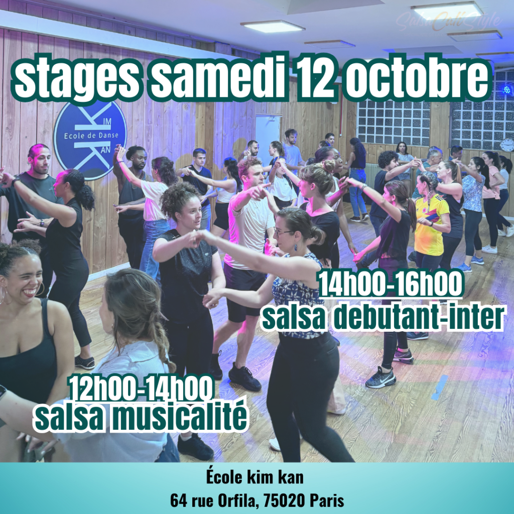 stages salsa octobre