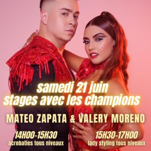 stages Valery y Mateo salsa ladies y acrobaties