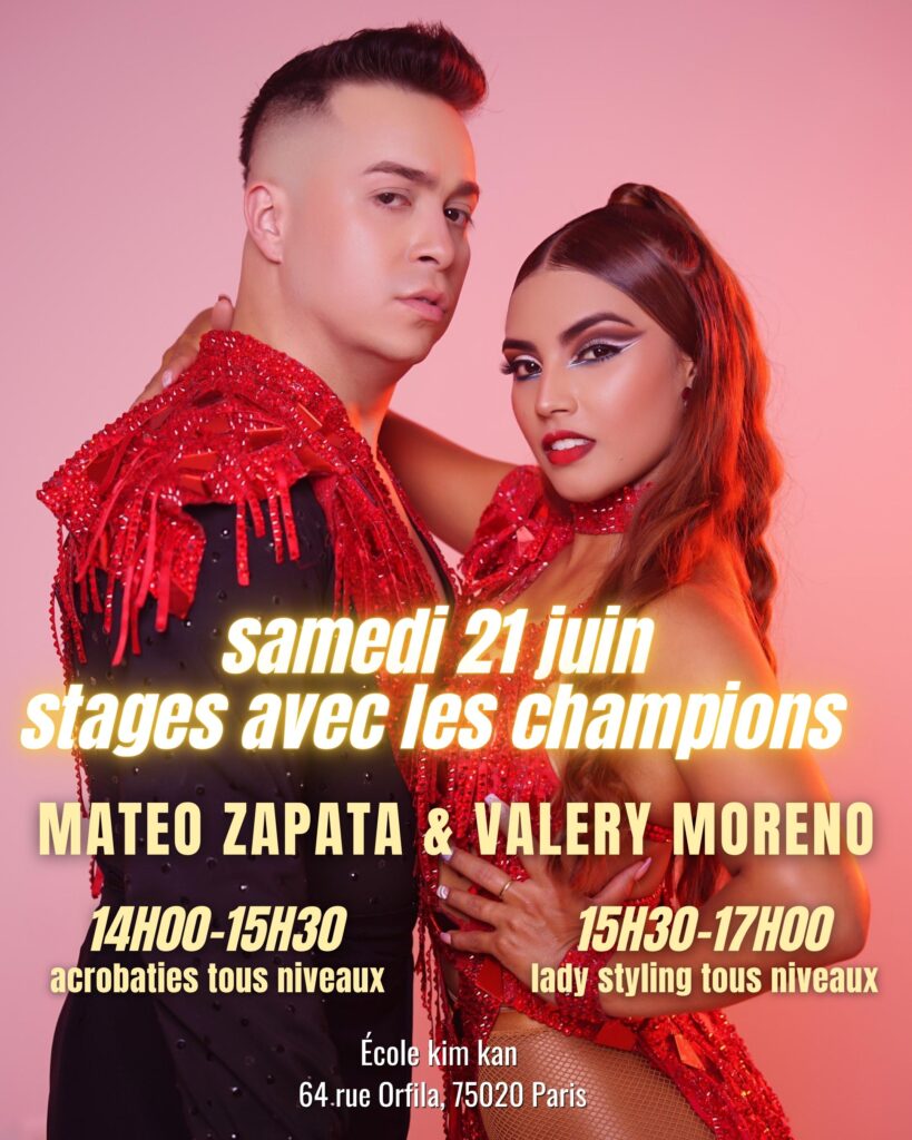 stages Valery y Mateo salsa ladies y acrobaties