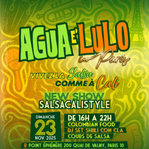 Agua e lulo Novembre 2025