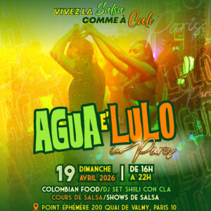 AGUA E' LULO IN 19 AVRIL 2026